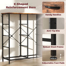 HOMCOM Fabric Chest Of Drawers, 8 Drawer Dresser For Bedroom