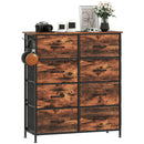 HOMCOM Fabric Chest Of Drawers, 8 Drawer Dresser For Bedroom
