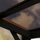 3 x 4.3m Pergola Kit Gazebo with UPF 50+ and Waterproof Polycarbonate Roof