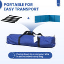 Outsunny Camping Windbreak Portable Wind Blocker Privacy Wall, 7.8m x 1.5m