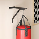 SPORTNOW Unfilled Punch Bag with Boxing Gloves and Wall Mounted Bracket
