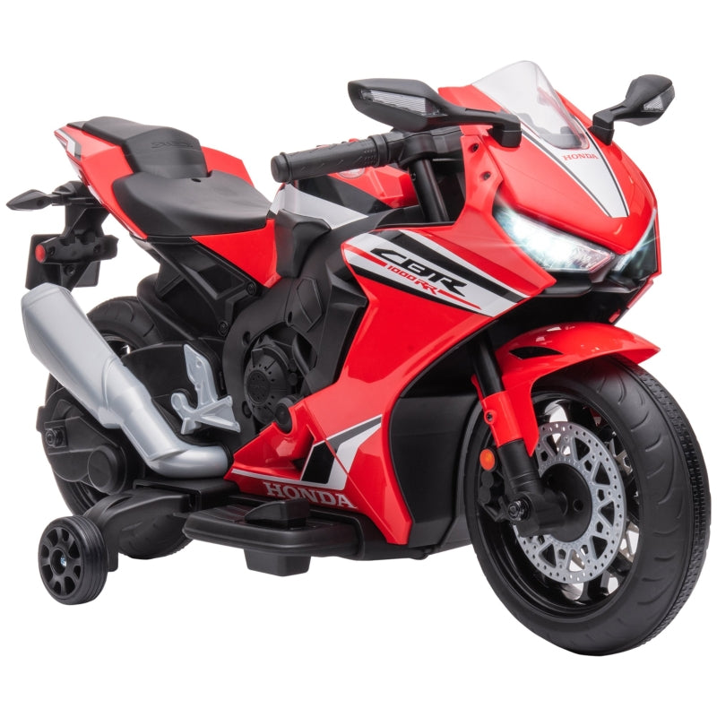 HOMCOM Kids Electric Ride On Motorcycle Bike 6v - Red