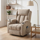 HOMCOM Power Recliner Chair W/ Massage And Heat, Electric Lift Chair, Brown