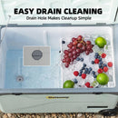 Outsunny Compressor Car Fridge Freezer, Camping Refrigerator W/ App Control