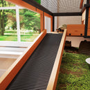 PawHut Wooden Tortoise House With Stand Legs