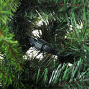 HOMCOM 6FT Pre-Lit Artificial Christmas Tree 200 LED Xmas Tree