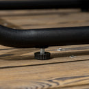 Outsunny Rattan Dining Set, Garden Table & Chair Sets w/ Space-saving Design