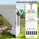 Outsunny 3 X 6 M Pop Up Gazebo, UPF50+ Wedding Party Tent Marquee, White