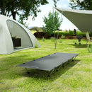 Outsunny Lightweight Camping Cot Portable Compact Sleeping Bed w/ Carry Bag