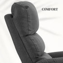 HOMCOM Power Lift Recliner Electric Reclining Chair With Remote Dark Grey