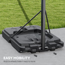 SPORTNOW 2.3-3.05m Basketball Hoop and Stand with Weighted Base and Wheels