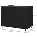 Outsunny Garden Furniture Protector Patio Swing Chair Cover Black