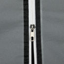 HOMCOM Fabric Portable Wardrobe With 2 Fabric Drawers, Hanging Rail, Grey