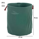 Outsunny Garden Waste Bags, 300L X 3 Heavy Duty Garden Sacks