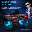 HOMCOM McLaren Licensed Kids Electric Ride-On Car w/ Remote Control - Black