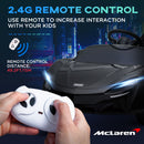 HOMCOM McLaren Licensed Kids Electric Ride-On Car w/ Remote Control - Black