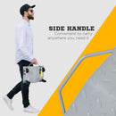 DURHAND 2PCS 680kg Car Wheel Dollies With Swivel Casters, Wheel Dolly, Grey