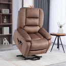 HOMCOM Riser And Recliner Chair Lift Chair With Vibration Massage, Heat, Grey