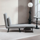 HOMCOM Click Clack Single Chair Bed Settee for Living Room