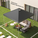 Outsunny Gazebo Roof Replacement UV50+ Waterproof 3x3(m) Dark Grey