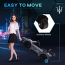 AIYAPLAY Maserati GT2 Licensed 12V Electric Ride On Car W/ Remote - Grey/Pink/White