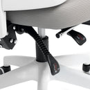 HOMCOM Mesh Ergonomic Office Chair with Lumbar Support, Headrest