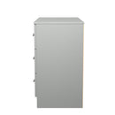 Yarmouth 3 Drawer Chest in Uniform Grey & Dusk Grey - Ready Assembled