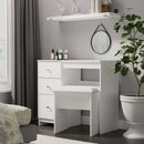 Yarmouth Vanity in White & White Matt - Ready Assembled