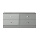Yarmouth 4 Drawer Bed Box in Uniform Grey & Dusk Grey - Ready Assembled