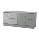 Yarmouth 4 Drawer Bed Box in Uniform Grey & Dusk Grey - Ready Assembled