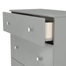 Yarmouth 3 Drawer Deep Chest in Uniform Grey & Dusk Grey - Ready Assembled