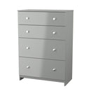 Yarmouth 4 Drawer Deep Chest in Uniform Grey & Dusk Grey - Ready Assembled