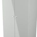 Yarmouth Tall Plain Wardrobe in Uniform Grey & Dusk Grey - Ready Assembled