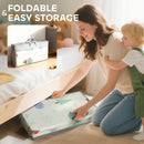AIYAPLAY Baby Play Mat Double-Sided, Kids Floor Mat, Car Track And Owl Theme