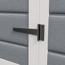 Outsunny Garden Shed 6'x4.5'  Tool Storage House w/ Lockable Double Doors