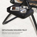 Outsunny 2 Pcs Zero Gravity Lounger Chair, Folding Reclining Chair