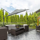 Outsunny Hanging Umbrella 3m - Dark Grey