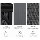 Outsunny 3 X 3.7m Aluminium Hardtop Gazebo Canopy 2 Tier Roof