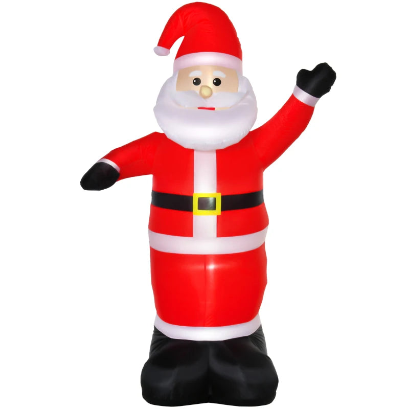 HOMCOM 8ft Inflatable Santa Claus