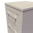 Malton Ready Assembled 3 Drawer Bedside Cabinet in Kashmir Ash