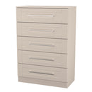 Malton Ready Assembled 5 Drawer Chest in Kashmir Ash