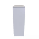 Malton Ready Assembled 5 Drawer Chest in White Ash