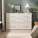 Malton Ready Assembled 6 Drawer Wide Chest in Kashmir Ash
