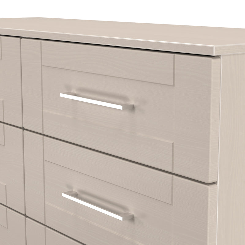 Malton Ready Assembled 6 Drawer Wide Chest in Kashmir Ash