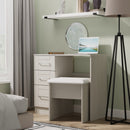 Malton Ready Assembled Vanity in Grey Ash