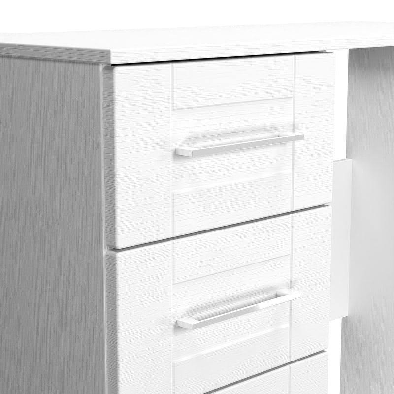 Malton Ready Assembled Vanity in White Ash