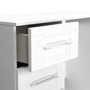 Malton Ready Assembled Vanity in White Ash