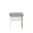 Malton Ready Assembled Stool in White Ash