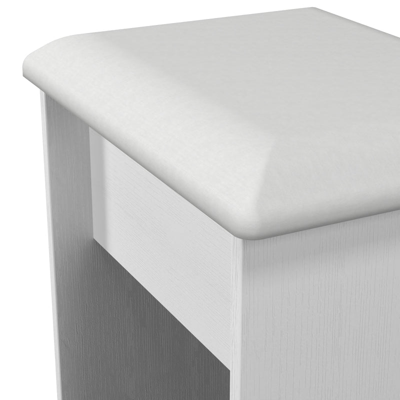 Malton Ready Assembled Stool in White Ash