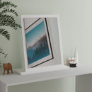 Malton Ready Assembled Mirror in White Ash